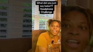 TikTok Headphones Challenge Challenge [upl. by Nolrac776]