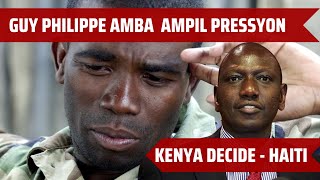 GWO NOUVEL SOU KENYA  GUY PHILIPPE AMBA AMPIL PRESYON  INTERNASYONAL AP VEYEL  ABNER GELIN [upl. by Kamilah580]