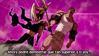 Escanor VS Meliodas NUEVA ANIMACIÓN Trailer FINAL  Fecha de Estreno  Nanatsu no Taizai [upl. by Nav]