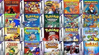 TOP 50 BEST GBA GAMES OF ALL TIME BEST GAME BOY ADVANCE GAMES [upl. by Debee]