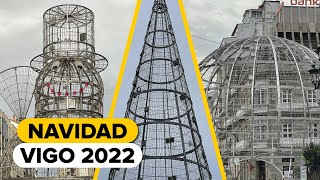 Las LUCES de Navidad de VIGO 2022 ⭐️ listas para La NAVIDAD  TOP del Mundo ⛄️🎄🎁 [upl. by Alvira]