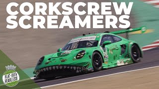 8 minutes of pure Porsche 911 RSR and GT3 flatsix screams  Rennsport Reunion VII Day 1 [upl. by Tiloine]