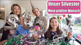 Frohes neues Jahr 2019 😍 Mein Mädchentraum wird wahr Silvester mit 3 Kindern feiern  Mamiseelen [upl. by Nisen]