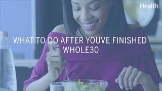 What to Do After You’ve Finished Whole30  Health [upl. by Kotta295]