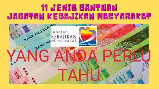 11 Jenis Bantuan JKM Yang Anda Perlu Tahu [upl. by Ahsinyd]