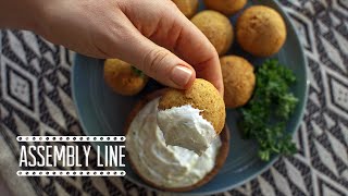 Deep Fried Matzo Balls  Assembly Line [upl. by Enerual]