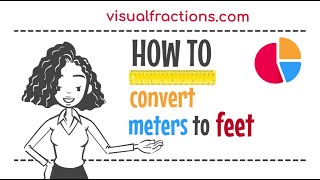 Converting Meters m to Feet ft A StepbyStep Tutorial meters feet conversion metric [upl. by Ahselak247]