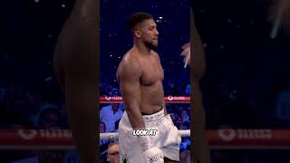 Epic Knockdown Joshua vs Dubois in the Ring [upl. by Immat]