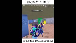 LoLzZzGaming Vs ALBEDOPLAYS pubgmobile bgmi shorts shortvideo viralshorts [upl. by Phoebe]