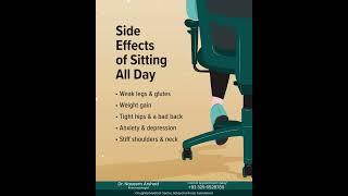 Surprising Side Effects of Sitting All Day What You Need to Know HealthTips [upl. by Anyt]