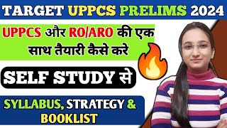 Target UPPCS PRELIMS 2024  Complete Booklist Strategy amp Syllabus 📚 aspirantstrength [upl. by Trillby]