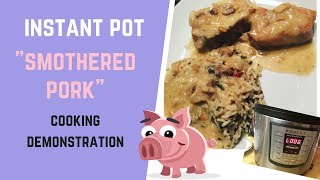 Pork Tenderloin with Gravy  INSTANT POT RECIPE  DEMONSTRATION [upl. by Ahsenyt230]