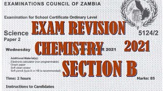 2021 G12 SCIENCE P2 SECTION B [upl. by Adnil]