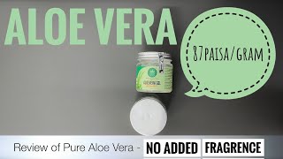 Review of Pure Aloe Vera [upl. by Jarvey]