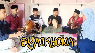 SYAIKHONA  MAASSALAMAH FI AMANI SYAIKHONA  HADROH COVER [upl. by Phelgon]