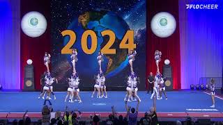 The Stingray Allstars Purple  Finals 2024 The Cheerleading Worlds WITH SOUND [upl. by Jami]