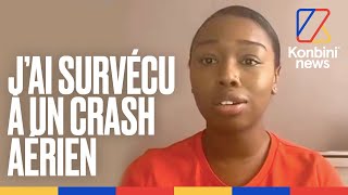 Elle est lunique survivante dun crash davion elle raconte  Konbini [upl. by Drofnil483]