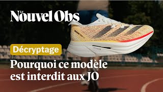 Marathon aux JO 2024  pourquoi ces quotsuperchaussuresquot sontelle interdites [upl. by Adolph]