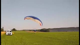 Paramotor accident screwed take offpowered paragliding [upl. by Freemon]