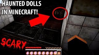 This Minecraft World is HAUNTED by EVIL DOLLS Annabelle Scary Minecraft Video [upl. by Pasia]