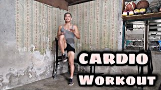 Cardio Workout  Without Equipment  William Sy [upl. by Nellad654]