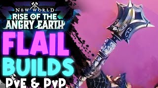 Flail Builds For PvE amp PvP ⚔️New World Flail Guide with Ability Overview amp Gear [upl. by Wagner548]