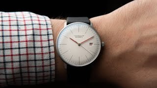 NEW Junghans Max Bill Automatic Bauhaus Sapphire Crystal [upl. by Lemej]