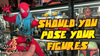 HOT TOYS COLLECTING SHOULD YOU POSE YOUR FIGURES [upl. by Ocsirf]