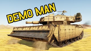 THE DEMO MAN  Centurion AVRE in War Thunder  OddBawZ [upl. by Keely]