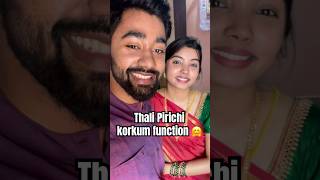 Thali Pirichi Korkum Vlog♥️Tamil Tradition Wedding series tamilvlog tamilculture minivlogbridal [upl. by Iyre]