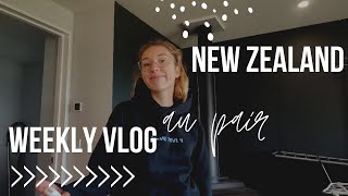 FIRST WEEKLY VLOG Au pair Leben in Neuseeland 🌏 [upl. by Amik92]