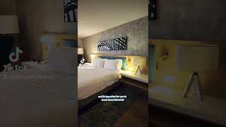 Room Tour Hilton Garden Inn Orlando Airport [upl. by Aicatsana]