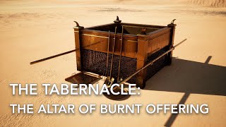 The Tabernacle  The Altar of Burnt Offering  Exodus 2718 [upl. by Ecidnac]