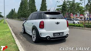 Mini Countryman R60 with Tech Pro Turboback Performance Valvetronic Exhaust System [upl. by Akirdnahs890]