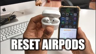 How To Reset your Apple AirPods  Hard Reset [upl. by Magocsi]