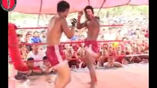 Yan Gyi Aung vs Tway Ma Shaung  Burmese Bare Knuckle Boxing  LETHWEI [upl. by Drusy50]