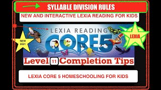 Lexia core 5 level 11 Syllable division Lexia reading  Lexia core 5 completion Two syllable words [upl. by Emyle]