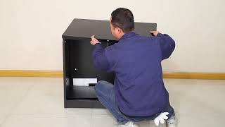 Lateral file Cabinet Installation video [upl. by Haddad]