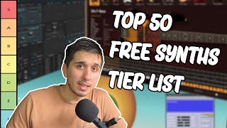 The 50 Best FREE Synth and Instrument Plugins Tier List [upl. by Quigley]