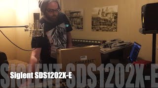 Siglent SDS1202XE Unboxing amp Quick Test [upl. by Campy]