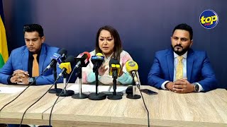 «Nou invite Navin Ramgoolam si li aussi confiant li ré ale poz candidat» lance Kalpana KoonjooShah [upl. by Liahkim]