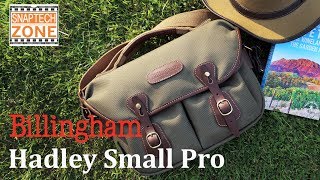 กระเป๋า Billingham Hadley Small Pro SnapTech Review EP58 [upl. by Assetnoc317]