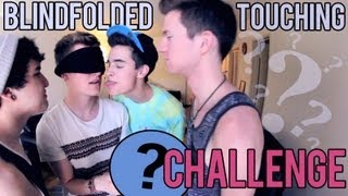 Blindfolded Touching Challenge w Jc Kian amp Ricky [upl. by Noland]