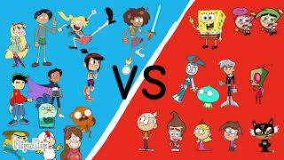 DISNEY CHANNEL VS NICKELODEON [upl. by Matland]