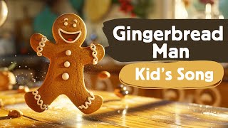 🍪🏃‍♂️Run Run Gingerbread Man Nursery Rhymes  Fun amp Catchy Song for Toddlers Super Simple Story🎶 [upl. by Sirap186]