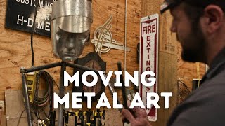 Welding Kinetic Sculptures  How Ivan Iler makes art move [upl. by Alyahc409]