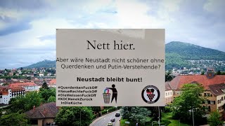 Neustadt an der Weinstraße  Hambacher Fest der Ethnokratie afdindoktrinierter Initiativen [upl. by Chafee152]