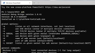 ADB amp FASTBOOTHow to install Android SDK Platform Tools on Latest Windows 10 2004 or Higher [upl. by Pia729]