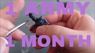 2000pts in one month Nighstalkers army challenge part 2 Butchers blurple and crotch fur [upl. by Lauber]