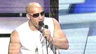 vin diesel in billboard 2009 Trying to speak Spanish [upl. by Ahseele589]